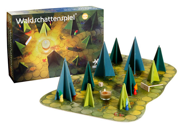 Märchenhaftes Waldschattenspiel