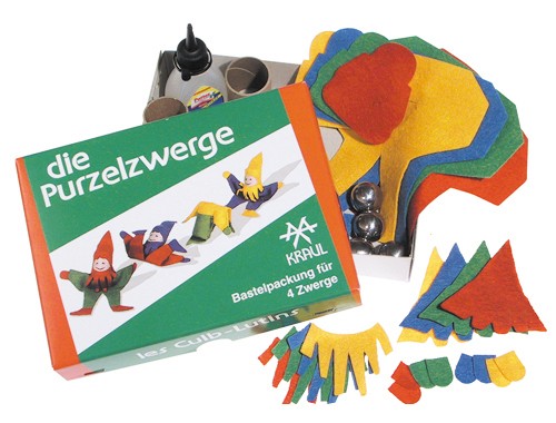 Bastelpackung 4 Purzelzwerge