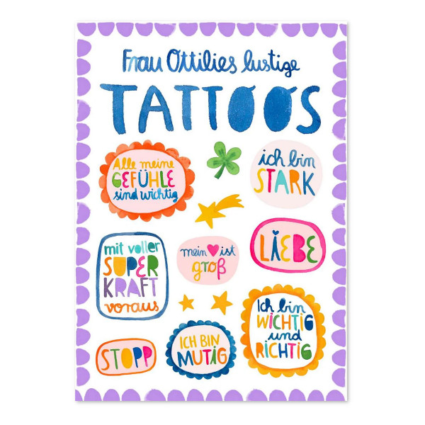 Organic Tattoos "Affirmationen*"