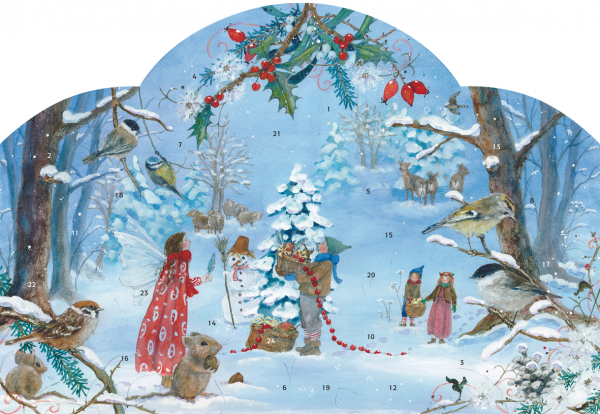 Adventskalender Die kleine Elfe feiert Weihnachten